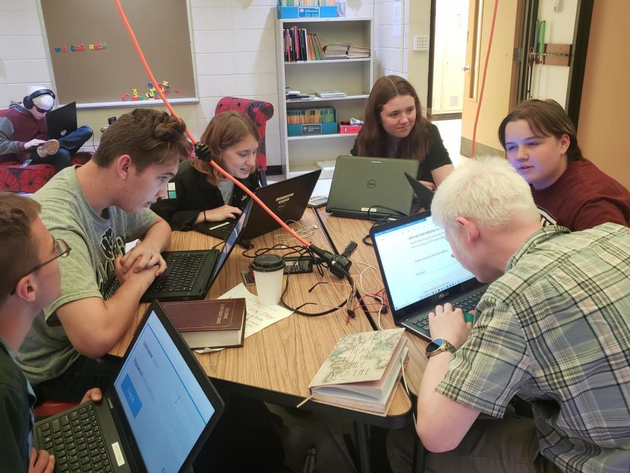 Students from the Colorado School for the Deaf and the Blind are working on a playground project for the elementary students.