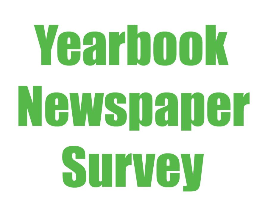 Yearbook/Newspaper Survey!