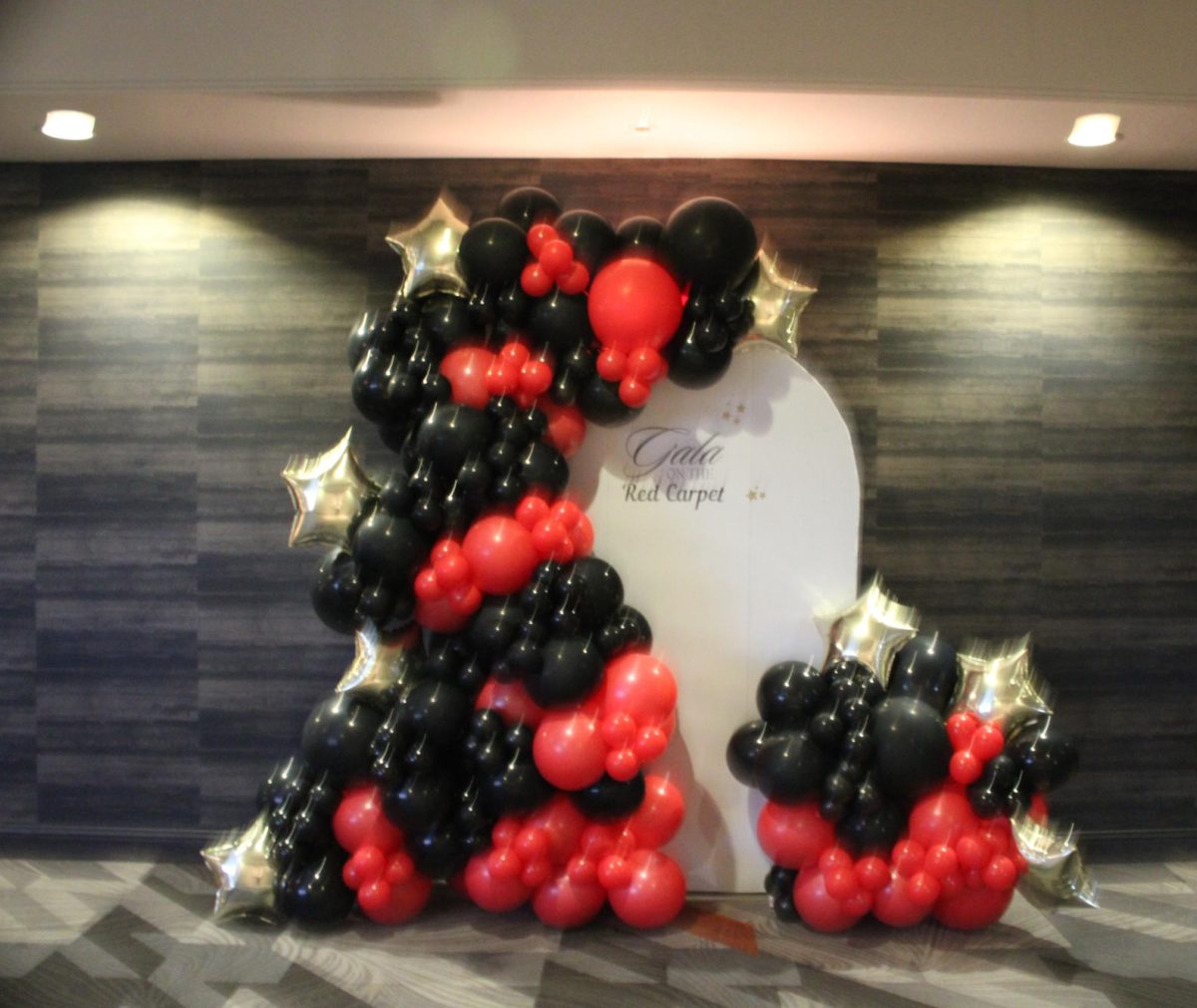 Decoration of the prom event at the Antlers Double Tree hotel. (May 4, 2024)