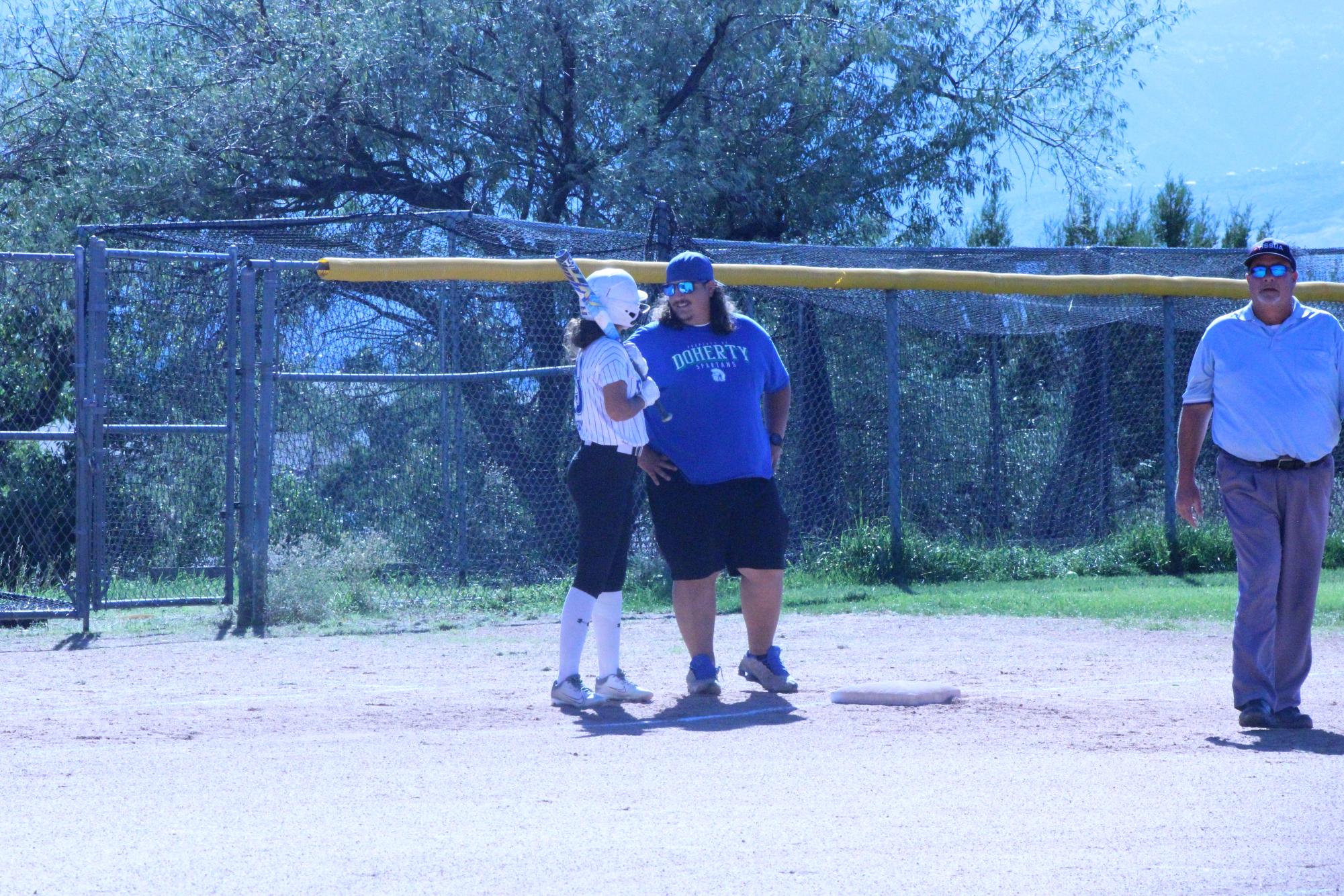 Softball Coming Together to Fight as a Team