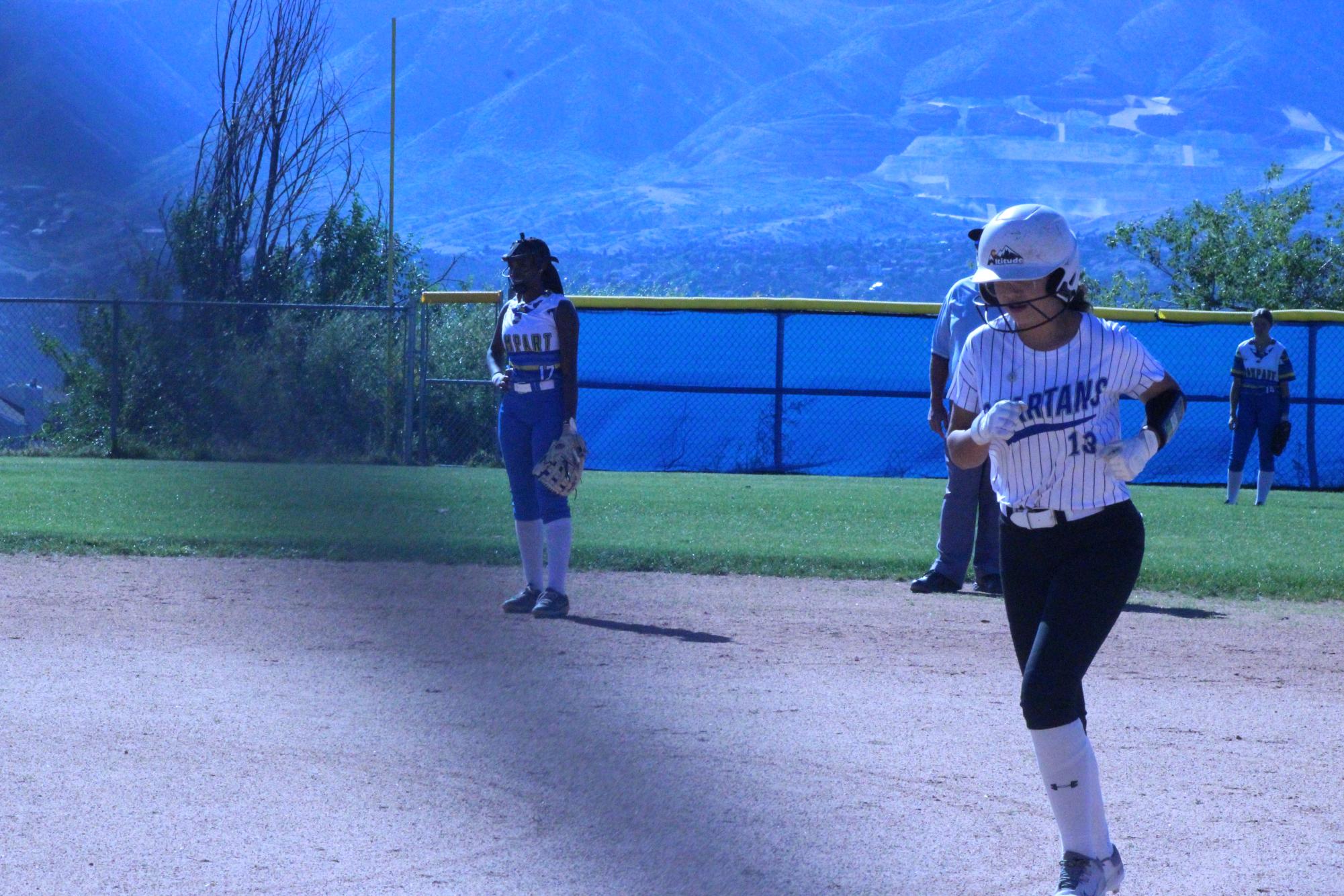 Softball Coming Together to Fight as a Team