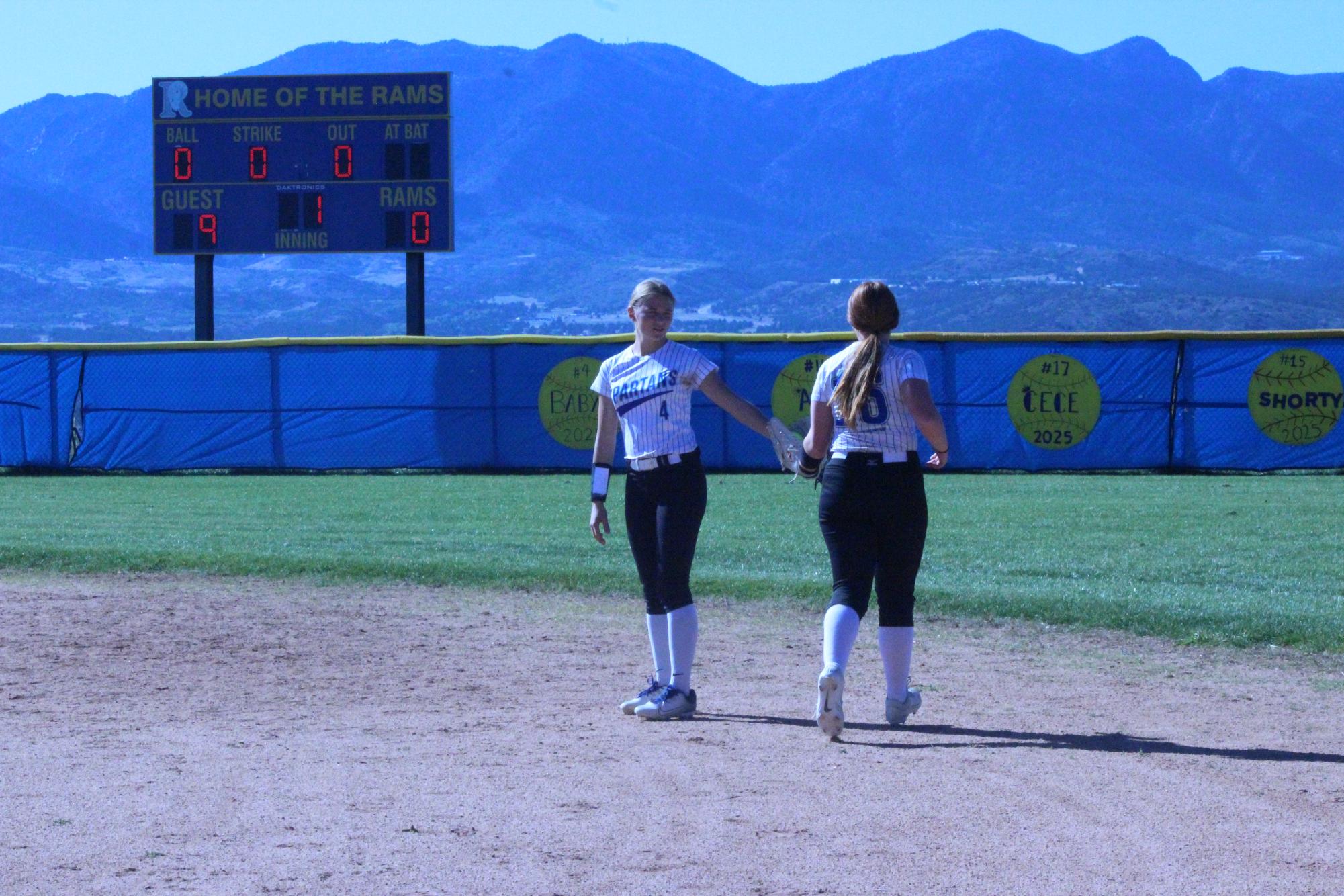 Softball Coming Together to Fight as a Team