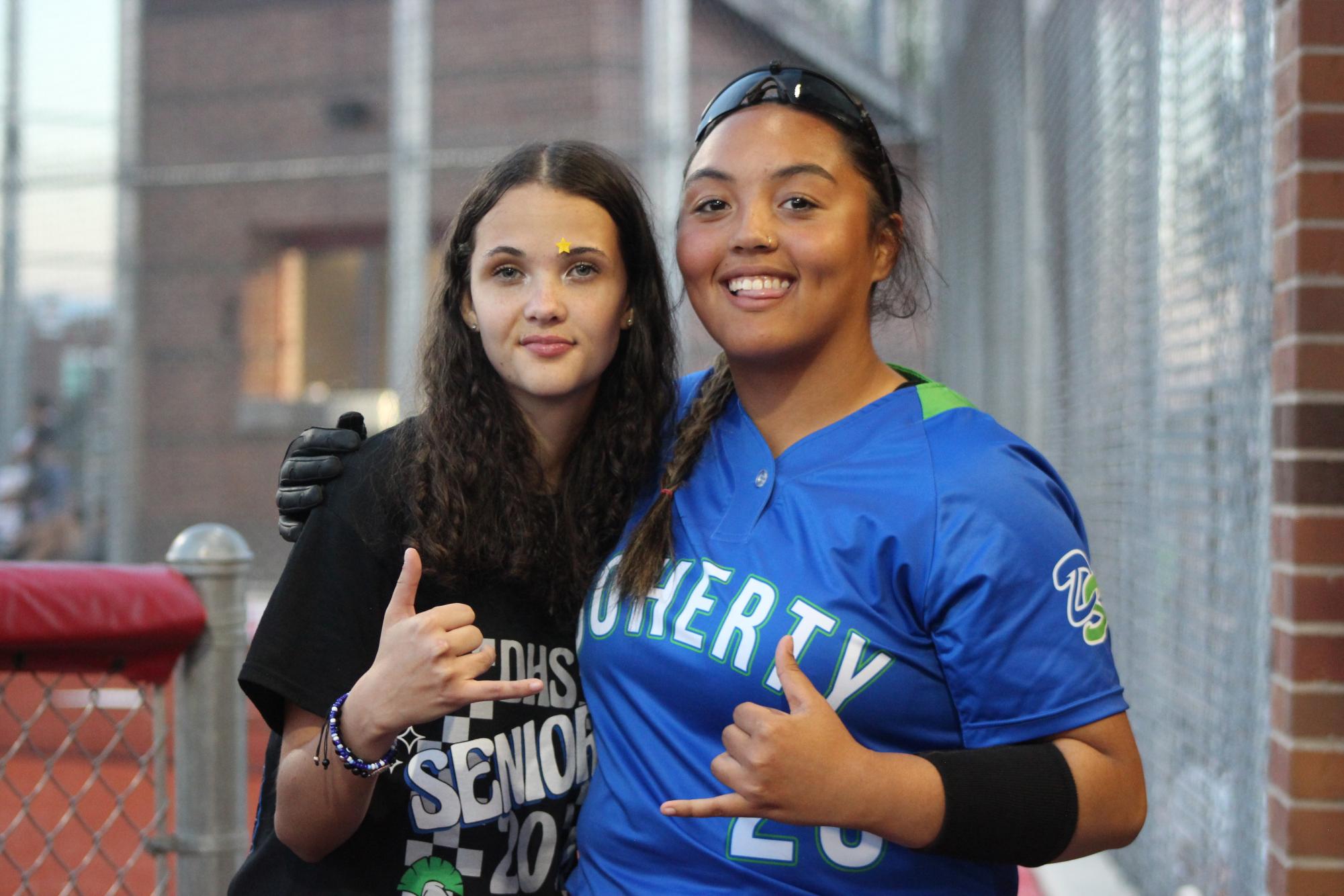 Softball Coming Together to Fight as a Team