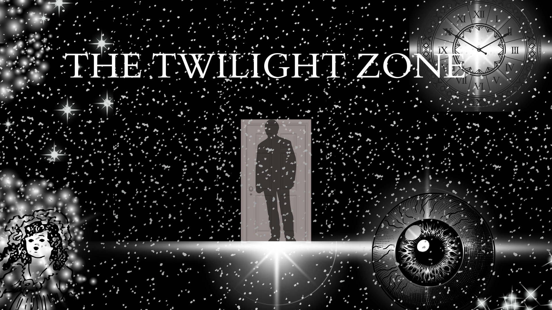 Doherty high schools own their own version of The Twilight Zone.  Visual created by Zoey Houser in Canva.