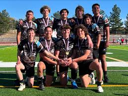 Palmer Terrors rugby Team winning State in 7's season.