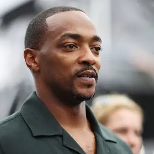 Anthony Mackie who played Sam Wilson.